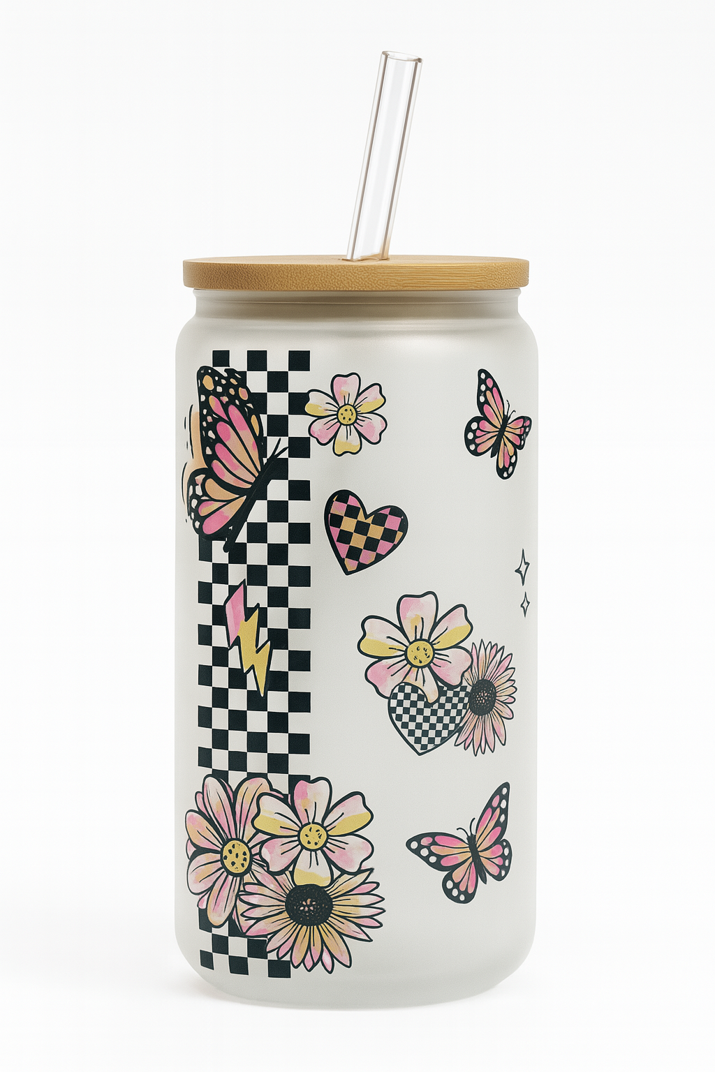 16OZ GLASS CAN ABCDE FU 3 CAN SET