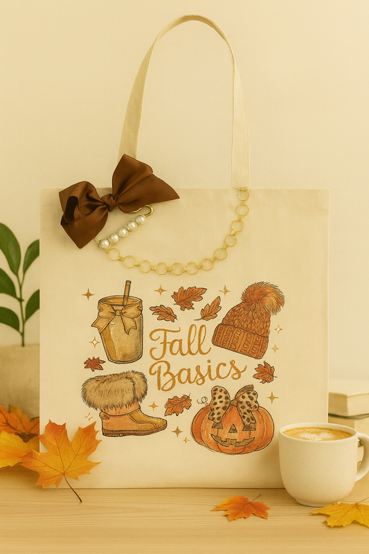 CANVAS TOTE BAG FALL