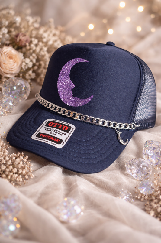 SHIMMERING CRESCENT MOON